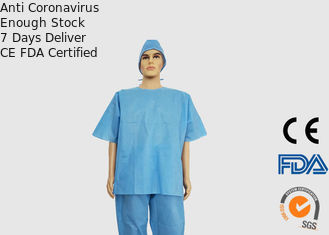 الدعامات الطبية المقاومة للمواد الكيميائية يمكن التخلص منها المآزر الواقية حجم XL XXL